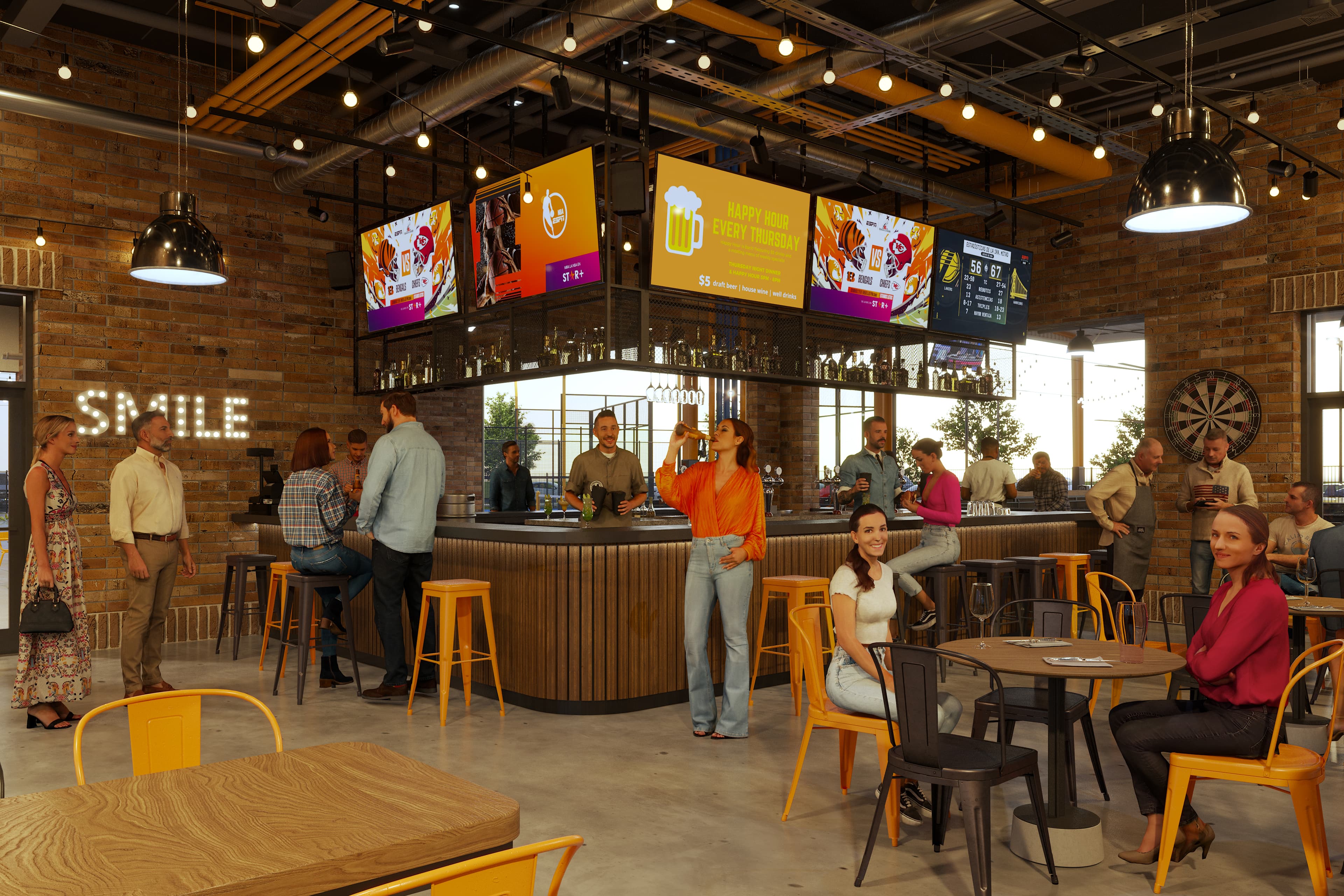 The Court House bar and lounge in New Braunfels, Texas